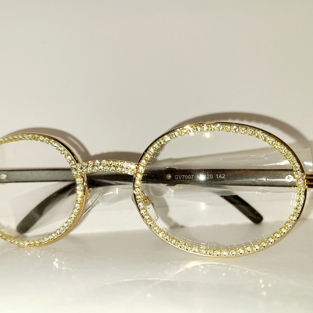 Quavo inspired icyee rhinstone glasses